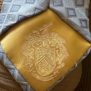 Trump Gold and Blue Men's Tie